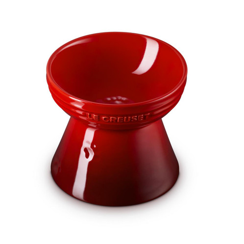 Le Creuset Stoneware Footed Pet Bowl full