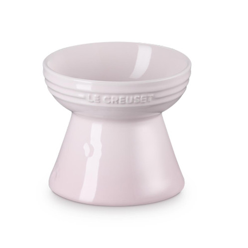 Le Creuset Stoneware Footed Pet Bowl shell pink