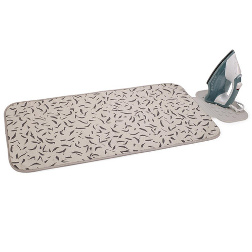 Ecru Scatter Joseph Joseph Swift Table-top Ironing and Steaming Mat With Iron