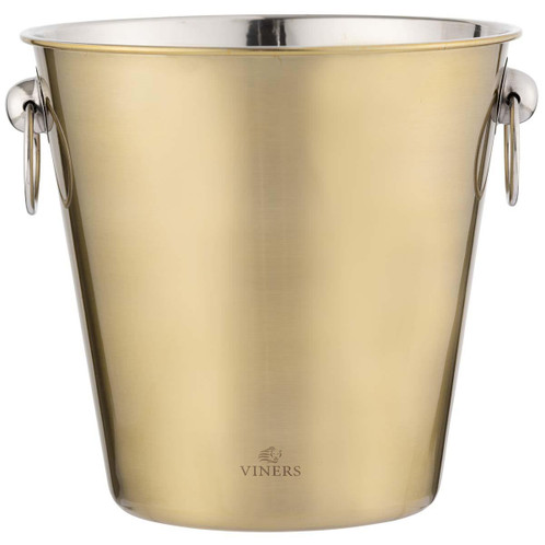 Viners Barware 4L Gold Champagne Bucket