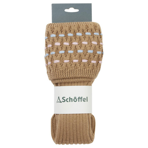 Camel Schoffel Womens Stitch Sock II