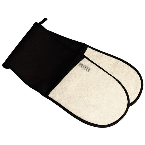 Black Le Creuset Double Oven Glove