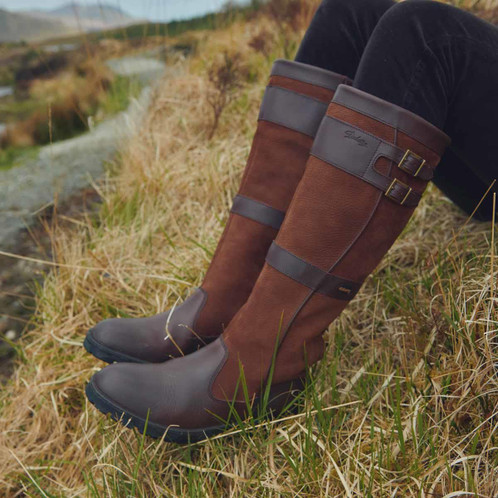 Walnut Dubarry Womens Longford Boots Lifestyle