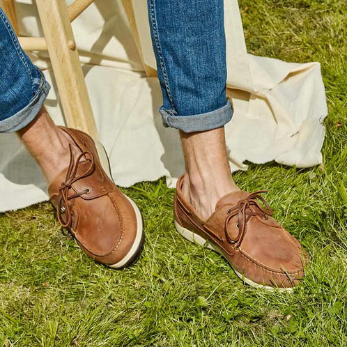 Chestnut Dubarry Mens Sailmaker X LT Deck Shoe Lifestyle