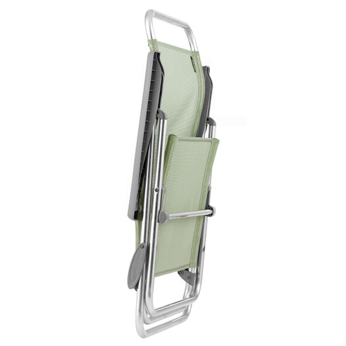 Moss Lafuma Alu Low Camping Chair LFM2776 Folded