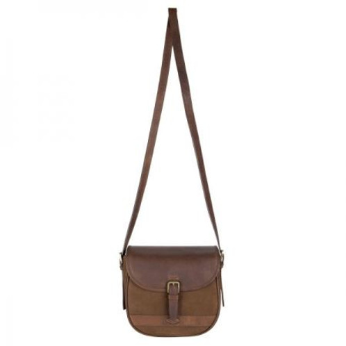 Dubarry Clara Large Saddle Style Bag in Walnut