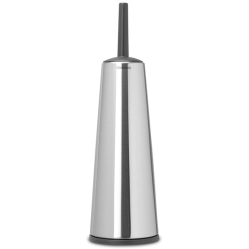 Matt Steel Brabantia Toilet Brush and Holder
