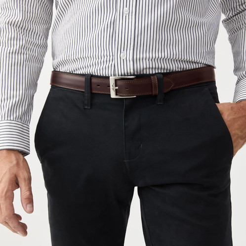 Brown R.M. Williams Mens 1.25 Inch Dress Belt Lifestyle