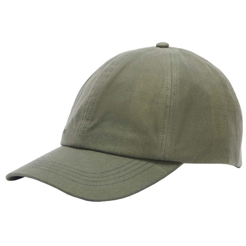 Light Moss Barbour Mens Wax Sports Cap