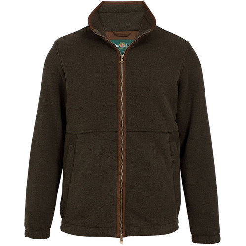Green Alan Paine Mens Aylsham Windblock Fleece Jacket