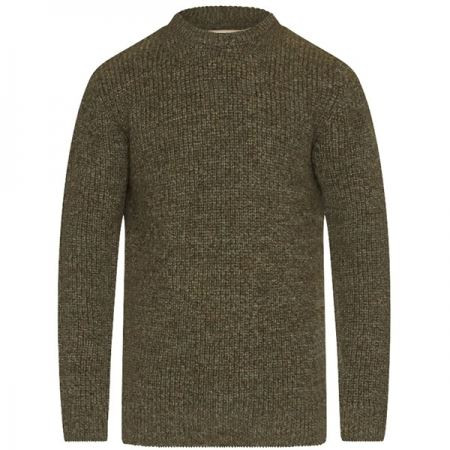 Derby tweed Barbour New Tyne Crew Neck Sweater