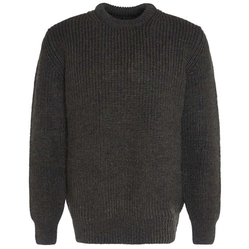 Olive Barbour New Tyne Crew Neck Sweater