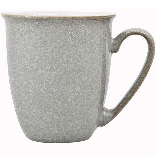 Denby Elements Coffee Beaker Mug in Light Grey