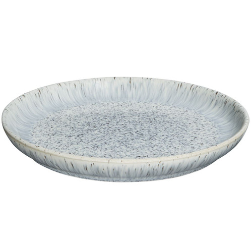 Denby Halo Speckle Medium Coupe Plate