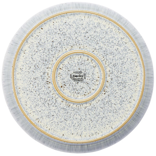 Denby Halo Speckle Coupe Dinner Plate