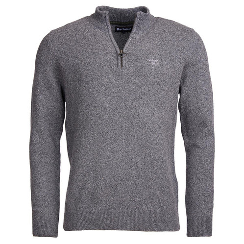 Grey Barbour Mens Tisbury 1/2 Zip Grey Barbour Mens Tisbury 1/2 Zip