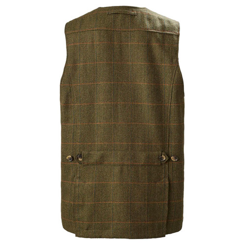 Musto Mens Lightweight Tweed Waistcoat in Balmoral Back