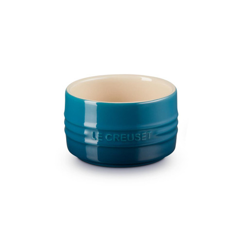 Le Creuset Stoneware Stackable Ramekin Deep Teal