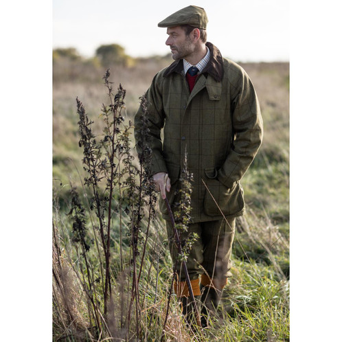 Dark Moss Alan Paine Mens Rutland Coat Lifestyle