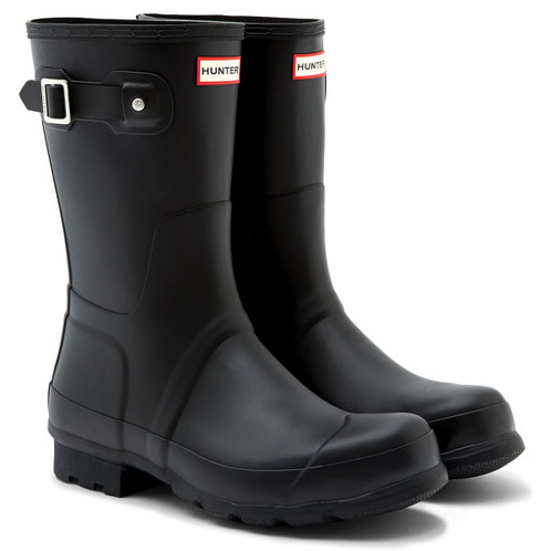Hunter Mens Original Short Wellington Boots
