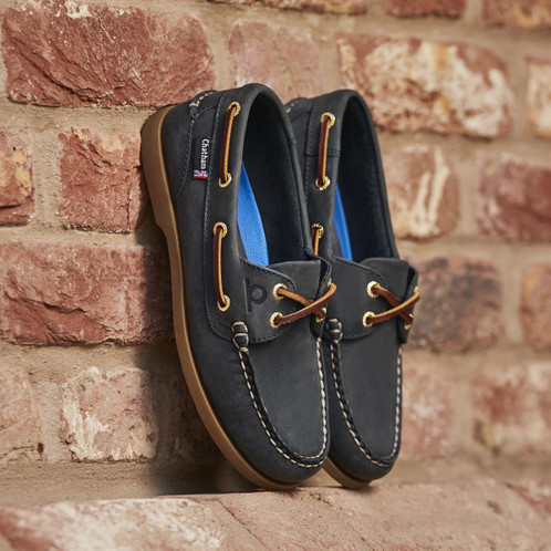 Blue Chatham Womens Deck G2 Ladies Boat Shoes Lifestyle