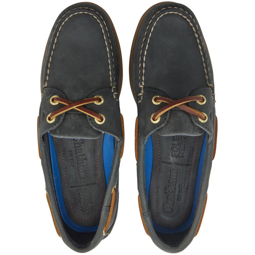 Blue Chatham Womens Deck G2 Ladies Boat Shoes Top