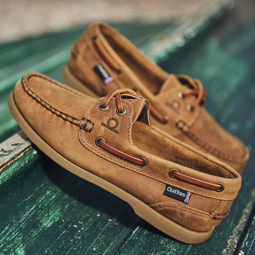 Walnut Chatham Deck G2 Ladies Boat Shoes Lifestyle