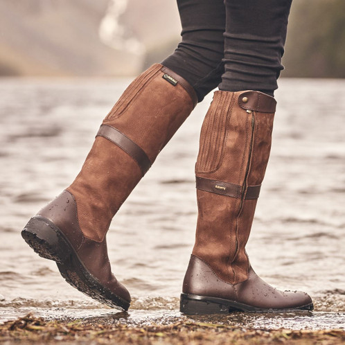 Walnut Dubarry Womens Sligo Boots Lifestyle