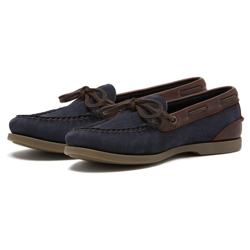 Navy/Seahorse Chatham Womens Olivia G2 Deck Shoes Pair