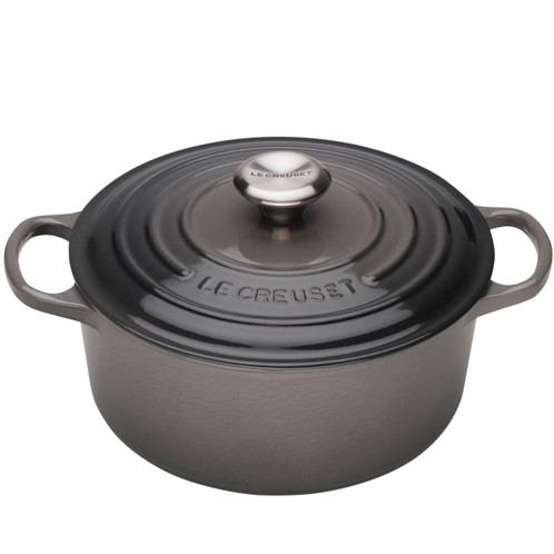 Flint Le Creuset 28cm Cast Iron Round Casserole