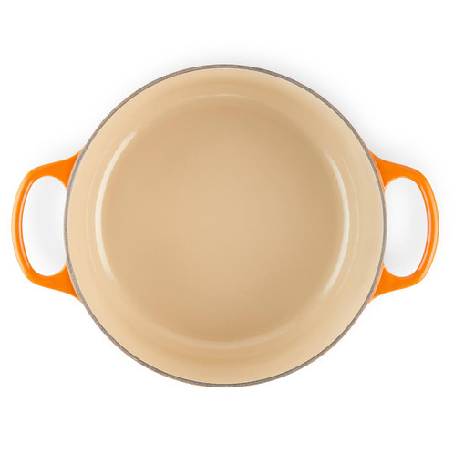 Le Creuset 30cm Cast Iron Round Casserole Dish Volcanic