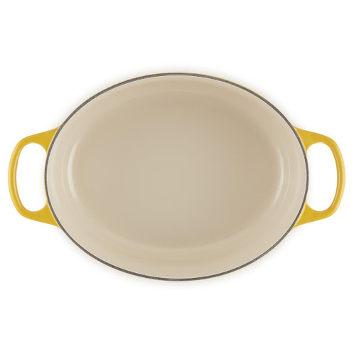 Le Creuset 29cm Cast Iron Oval Casserole Dish Nectar