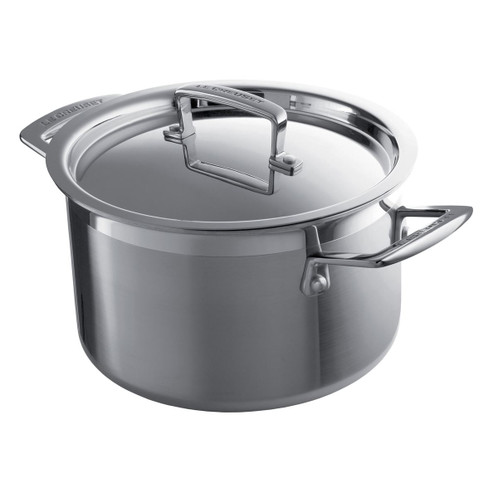 Le Creuset 20cm 3 Ply Stainless Steel Deep Casserole