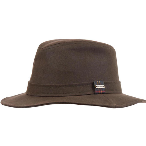 Olive Barbour Womens Vintage Wax Bushman