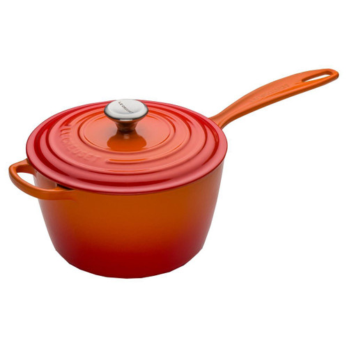 Volcanic Le Creuset 20cm Cast Iron Saucepan