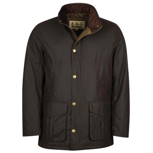 Rustic Barbour Mens Hereford Wax Jacket