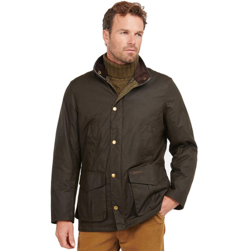 Barbour Mens Hereford Wax Jacket Model