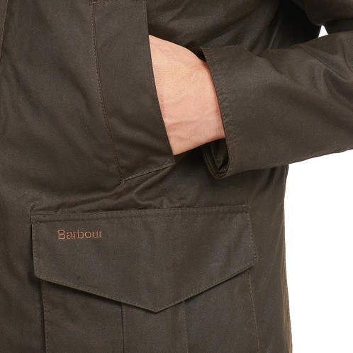 Barbour Mens Hereford Wax Jacket Model