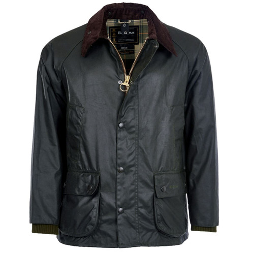 Sage Barbour Mens Bedale Wax Jacket