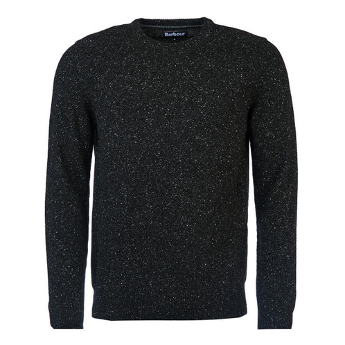 Black Barbour Mens Tisbury Crew