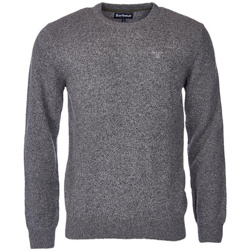Grey Barbour Mens Tisbury Crew