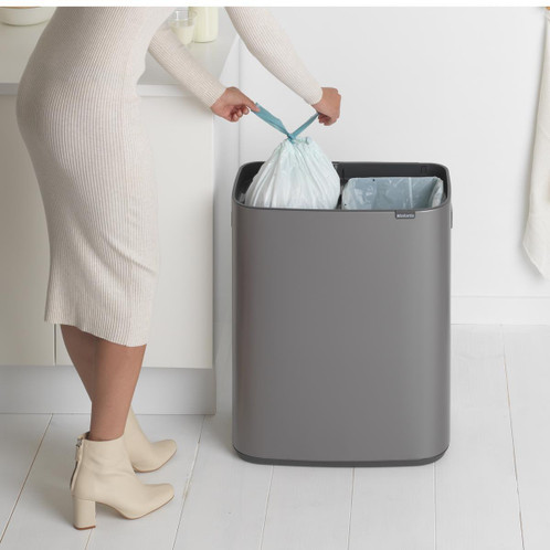 Brabantia Bo Touch Bin 2x30 Litre Lifestyle