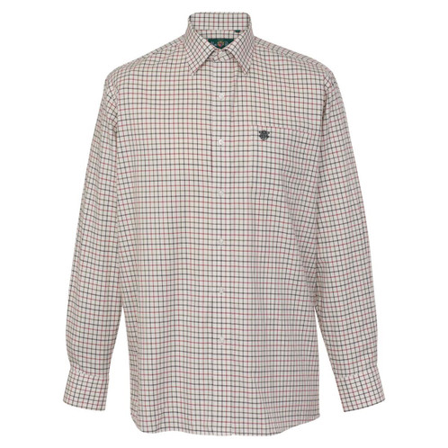 Red Alan Paine Mens Ilkley Shirt