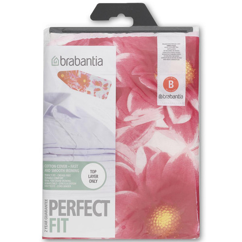 Brabantia Ironing Board Cover B 124x38cm 2mm Foam Assorted Designs