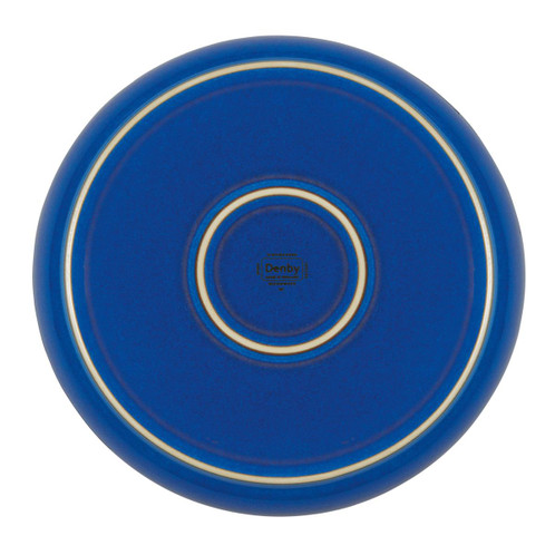 Denby Imperial Blue Coupe Dinner Plate