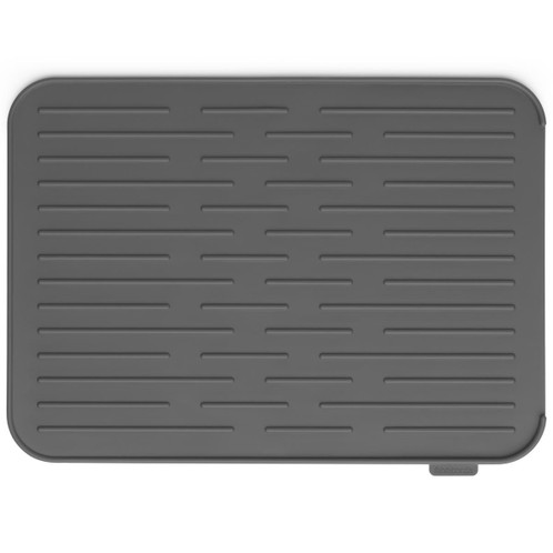 Dark Grey Brabantia Silicone Dish Drying Mat