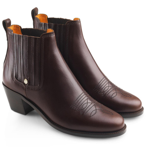 Mahogany Fairfax & Favor Womens Rockingham Ankle Boot