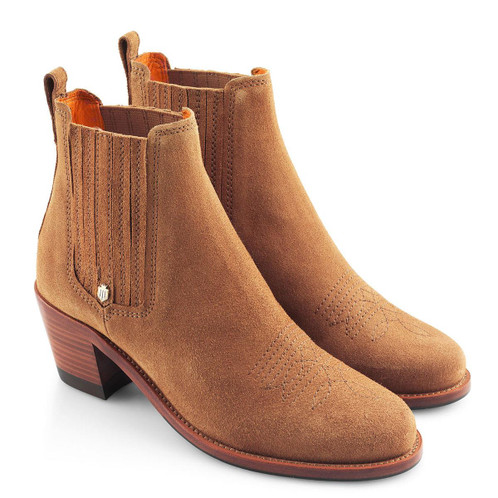 Tan Fairfax & Favor Womens Rockingham Ankle Boot