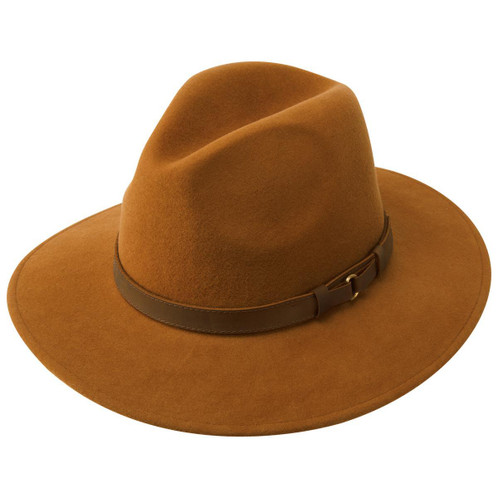 Tan Schoffel Womens Willow Fedora Hat