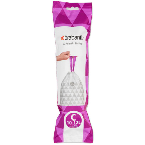 Code C 10-12L Brabantia Bin Liners PerfectFit Bin Bags